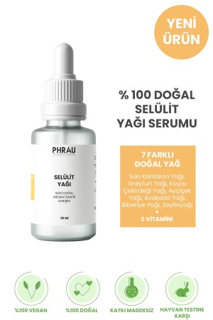 100% Natural Anti-Cellulite & Firming Care Serum - Phrau