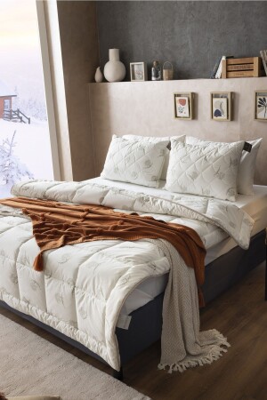 100% Natural Double Xl Wool Quilt 215x240cm - Duvetta