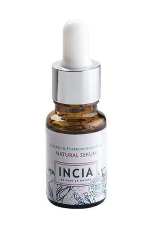 100% Natural Eyebrow and Eyelash Strengthening Serum Herbal Thickener Intensive Care Oil Vegan 10 ml 090128 - INCIA