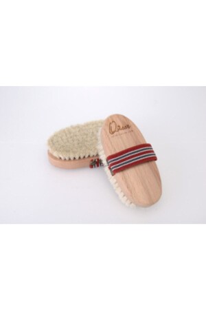 100% Natural Horsehair Cellulite Brush is Shipped with Pouch and Box. - Keyfi Sepet