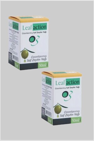 100% Ozonated Pure Olive Oil 50 ml - Leaf Action