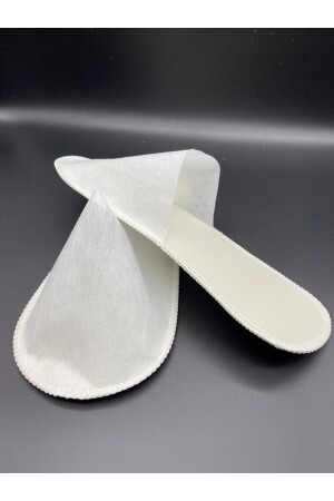 100 Pairs Disposable Hotel Slippers Eco Interlining Overlock ECO100BYZ - FULL & FULL