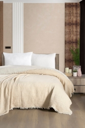 %100 Pamuk Organik Pike Çiftkişilik 240x260 MP454 - Mulberry