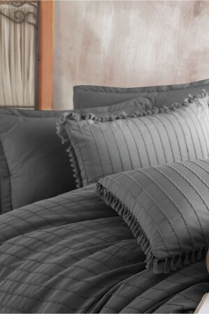 MNZ-100% القطن واحد Tassel Duvet Cover Set RNBET-EST-NOR - Nordqueen
