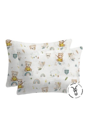 Baby-Kissenbezug aus 100 % Baumwolle mit Reißverschluss, 35 x 45 cm (2 Stück) - Lief Home