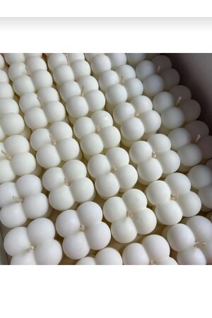 100 Pcs Mini Bubble Candle Gift For Wedding, Engagement, Promise Sln2113 - SOLİN HOME DEKORASYON