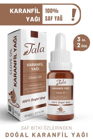 100% Pure and Natural Clove Oil 20 Ml - Tala