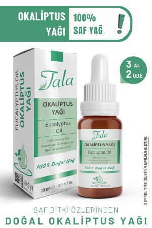 100% Pure and Natural Eucalyptus Oil 20 Ml - Tala