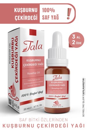 100% Pure and Natural Rosehip Seed Oil Cold Pressed 20 Ml - Tala