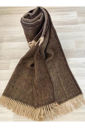 100% Pure Wool Scotch Knee Pad - TV Blanket 130x170 Scotch Wool Blanket - 100% Pure Wool - Wool - Sesli