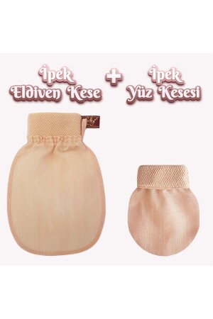 100% Silk Body and Face Scrub Set of 2 SETVK&YK - silky glows