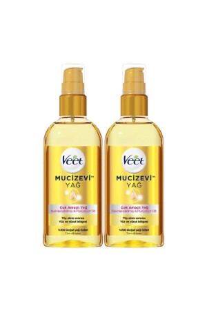زيت منز - معجزة - زيت الرطوبة متعددة الأغراض 100 مل X2 86905705552192 - Veet