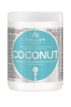 قناع مراقبة الشعر من النخيل من النخيل من النخيل 1000 مل - Kallos Cosmetics