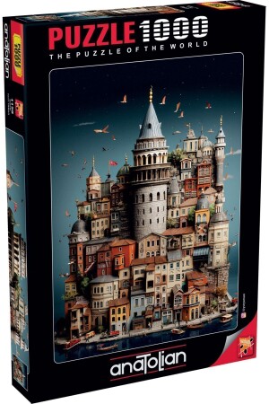 1000 Piece Puzzle / Galata - Code:1158 - Anatolian Puzzle