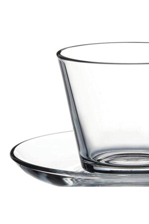 1002944 Vela 6-Piece Teacup with Handle - 195 ml - Paşabahçe