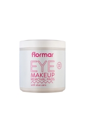 100'lü Göz Makyaj Temizleyici - Eye Makeup Removal Pads - 001 - 8690604557363 0616441 - Flormar