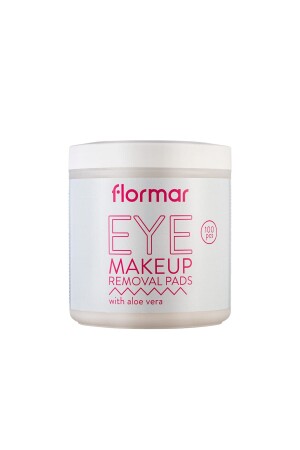 100'lü Göz Makyaj Temizleyici - Eye Makeup Removal Pads - 001 - 8690604557363 0616441 - Flormar