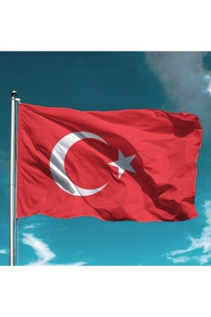 العلم التركي من المنطقة (منز) 100x150 سم، أ tela ريشيل FL00504R - Özgüvenal