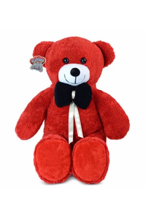 102 Cm Big Teddy Bear with Bow Tie (100% Local) Brown - Özgüner Oyuncak