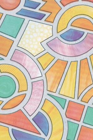 10205 Glass Stained Glass Adhesive Foil 45cm x 1m - Bien Home