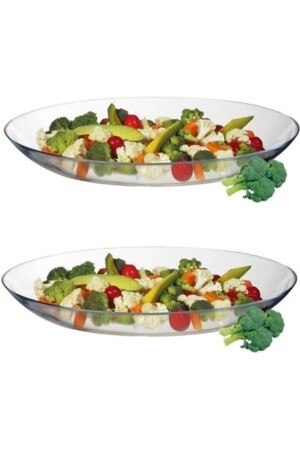 10358 Invitation 2 Li Oval Servis Kayık Tabak 25 Cm. Fma05206 - Paşabahçe