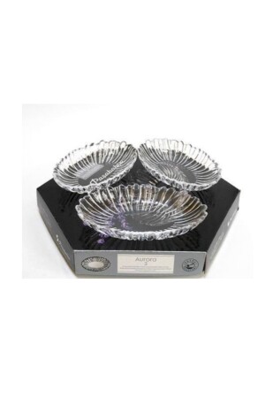 10545 Aurora Oval Snack Bowl Set of 3 15x10cm - Paşabahçe