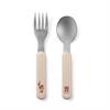 1065/03 Stainless steel spoon and fork - ŁYŻECZKI F