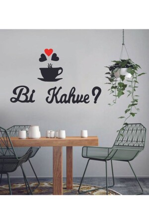 1074-kk Coffee Text Kitchen Wall Decoration Laser Cutting - Blgrup
