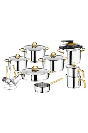 MNZ-1087 دودي مجموعة 1087 ذهب - OMS PASLANMAZ