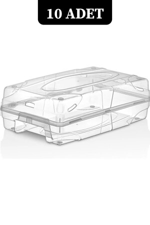 10Pcs Women's Shoe Box Transparent Shoe Stacking Storage Box - İronika