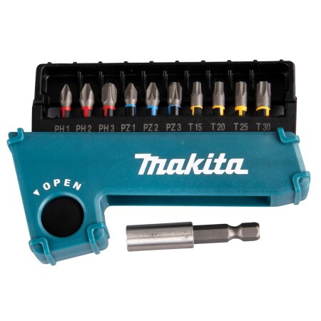 11-piece screwdriver bit set MAKITA Impact Premier - Makita Accessories
