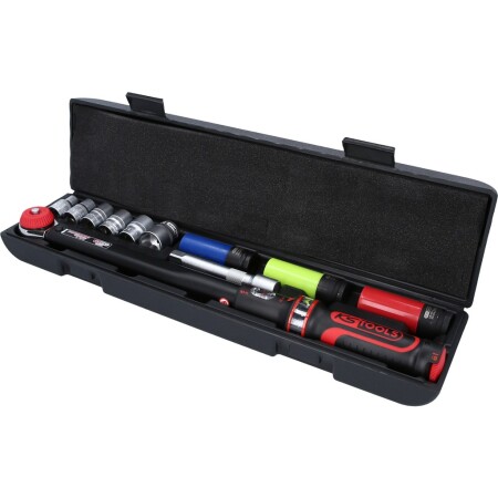 11-piece torque wrench and socket set KS TOOLS 20-200Nm 1/2
