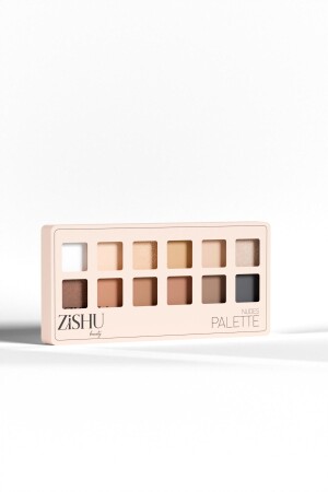 12-PACK MATTE AND SHINY EYESHADOW PALLET - Zishu