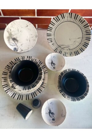 12 Piece Arya Dinner Set for 2 People AA0148 - Keramika