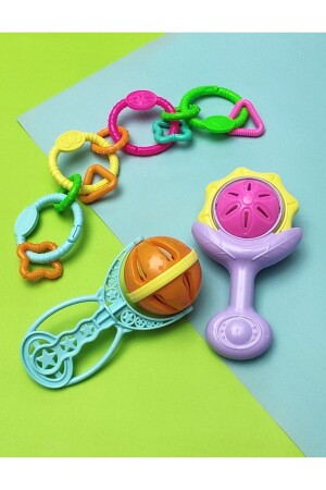 12 Piece Baby Rattle Set - Teether - Safe to Use - Schmülzer