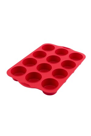 12-Piece Cylinder Muffin Mold DENSL-30 - Silicolife