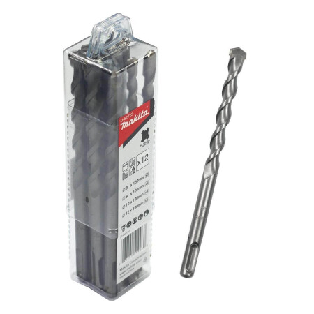 12-piece drill set MAKITA D-62723 SDS+ - Makita Accessories