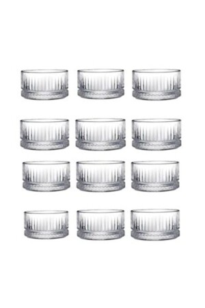 12-Piece Elysia Glass Bowl Snack Bowl 530038 Tableware Bowl - Paşabahçe