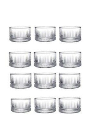 12-Piece Elysia Glass Bowl Snack Bowl Fma01607 336 - Paşabahçe