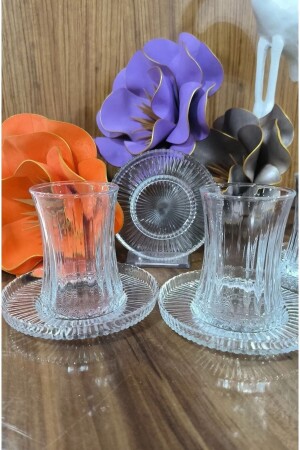 12 Piece Elysia Plain Tea Set Set Fma141642 Fma07282 - Paşabahçe