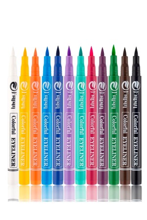 12-Piece Pencil Eyeliner Set - Frapan