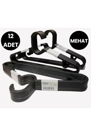 12 Pieces A Quality Plastic Trouser Skirt Shirt Clothes Hanger Hanger - Mehat
