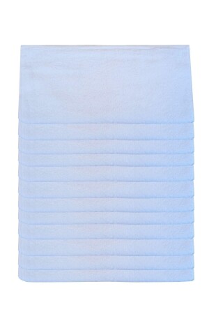 12 Stück Hotel-Handtuch, 100 % Baumwolle, Weiß, 50 x 90 cm, MH00894 - Hepsine Rakip