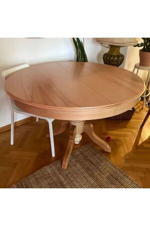 120' Baba Leg Table Natural Polished MTS-BABA-NAT120 - METSAN AKSESUAR
