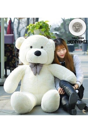 120 Cm Big Teddy Bear with Bow Tie 120cmppynl - Pandamkee