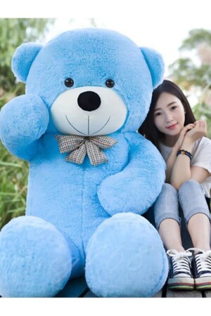 120 Cm Big Teddy Bear with Bow Tie - Pandamkee