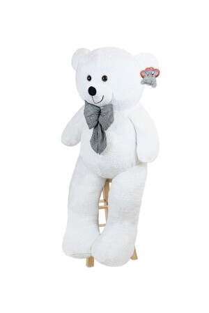 120 cm großer Teddybär mit Fliege (100 % lokal) - Niloşum