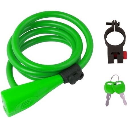 120 cm/10 mm tutuculu FORCE kilidi (yeşil) - Force