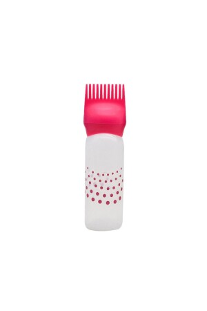120ml Plastic Hair Dye Refillable Bottle Barber Hair Coloring Comb Applicator Hair Care Bottle - Safestore