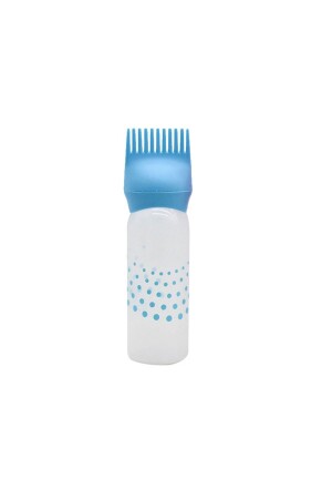 120ml Plastic Hair Dye Refillable Bottle Barber Hair Coloring Comb Applicator Hair Care Bottle - Safestore